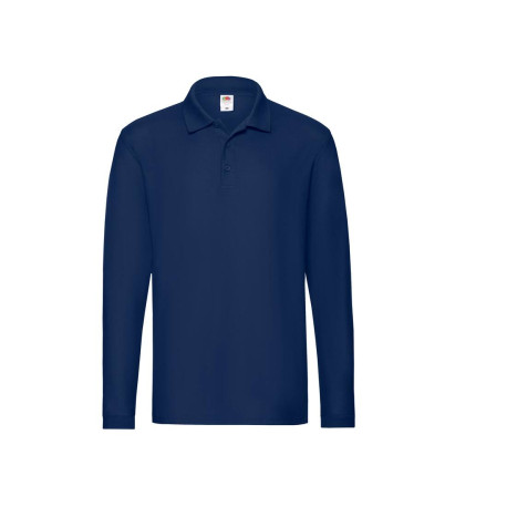 Polo manches longues vierge ou à personnaliser