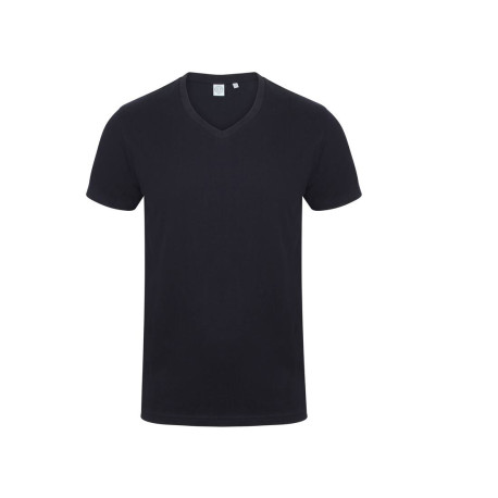 Tee-shirt stretch col V homme vierge ou à personnaliser - Express et pas cher