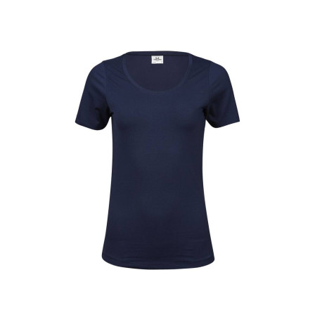 T-shirt stretch col rond vierge ou à personnaliser - Express et pas cher