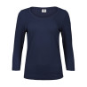 T-shirt femme manches 3/4 vierge ou à personnaliser - Express et pas cher