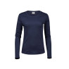 T-shirt femme manches longues vierge ou à personnaliser - Express et pas cher