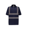 Polo manches courtes haute visibilité vierge ou avec votre logo