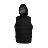 Bodywarmer doudoune homme avec capuche vierge ou avec votre logo