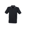 Polo col et manches contrastés vierge ou à personnaliser