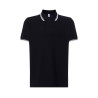 Polo homme contrasté vierge ou à personnaliser