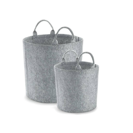 Panier en polyester feutrine vierge ou à personnaliser - Express et pas cher