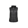 Bodywarmer bi-matière femme vierge ou à personnaliser - Express et pas cher