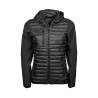 Veste bimatière femme vierge ou à personnaliser