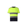 T-shirt bicolore vierge ou à personnaliser - Express et pas cher