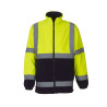 Veste polaire épaisse haute visibilité vierge ou avec votre logo