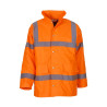 Parka matelassée haute visibilité vierge ou avec votre logo