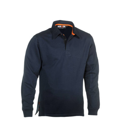 Polo manches longues vierge ou à personnaliser