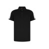 Polo stretch contrasté enfant vierge ou à personnaliser
