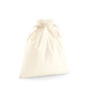 Sac avec cordon en coton bio vierge ou à personnaliser - Express et pas cher