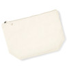 Pochette en coton organique vierge ou à personnaliser