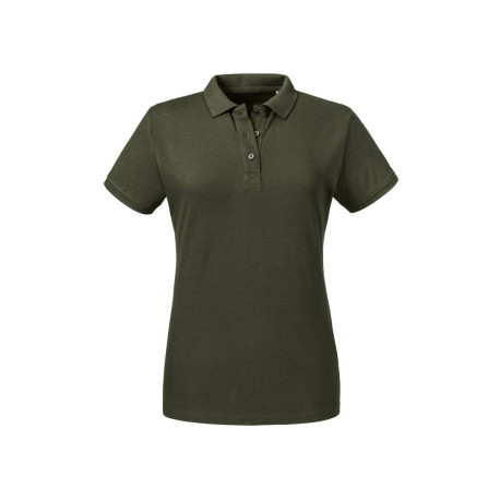 Polo organique femme vierge ou à personnaliser