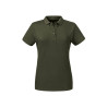 Polo organique femme vierge ou à personnaliser