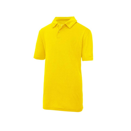 Polo enfant respirant vierge ou avec votre logo