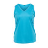 Débardeur respirant femme col en V vierge ou avec votre logo