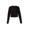 Sweat col rond femme court personnalisé