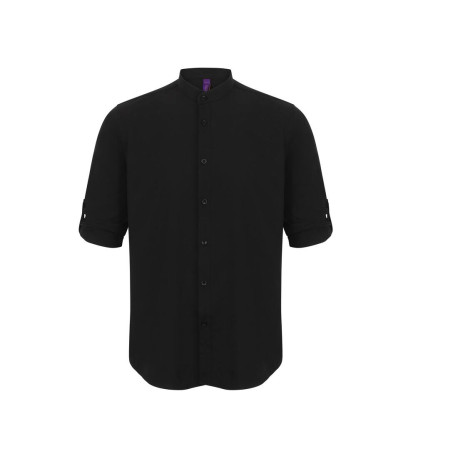 Chemise Homme Col Mao personnalisé