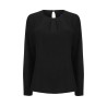 Blouse femme manches longues vierge ou à personnaliser