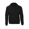 Sweat ID.205 grand zip capuche vierge ou avec votre logo