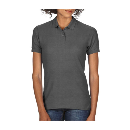 Polo piqué polycoton femme 200 vierge ou à personnaliser