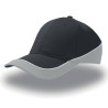 Casquette 6 pans constratée vierge ou à personnaliser - Express et pas cher