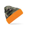 Bonnet à revers camouflage vierge ou à personnaliser - Express et pas cher