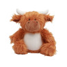 Peluche vache écossaise personnalisé