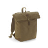 Sac à dos en toile cirée traditionnel vierge ou avec votre logo