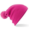 Bonnet enfant avec pompon vierge ou à personnaliser - Express et pas cher