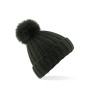 Bonnet Verbier grosse maille Pop Pom vierge ou avec votre logo