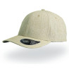 Casquette 6 pans Mid Visor effet chiné vierge ou à personnaliser