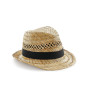 Chapeau de paille vierge ou à personnaliser - Express et pas cher