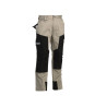 Pantalon coton respirant et extensible vierge ou avec votre logo