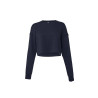 Sweat col rond femme court personnalisé