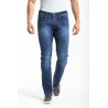 Jean homme droit stretch stone vierge ou avec votre logo