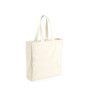Large sac shopping en canvas vierge ou avec votre logo