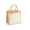 Sac shopping en toile de jute vierge ou à personnaliser - Express et pas cher
