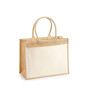 Grand sac en toile de jute vierge ou à personnaliser - Express et pas cher
