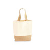 Sac shopper coton/toile de jute vierge ou à personnaliser - Express et pas cher
