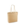 Sac shopper en toile de jute vierge ou avec votre logo