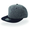 Casquette 6 pans visière plate vierge ou à personnaliser