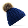 Bonnet enfant avec pompon vierge ou à personnaliser - Express et pas cher