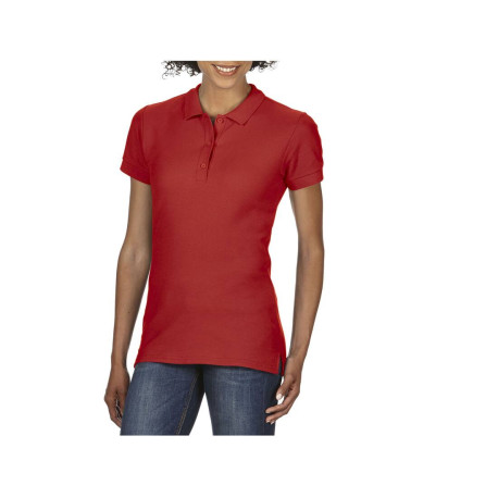 Polo femme piqué premium coton 220 vierge ou à personnaliser