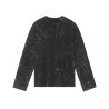 Le T-shirt à manches longues unisexe oversize personnalisé