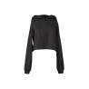Sweat capuche femme court personnalisé