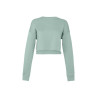 Sweat col rond femme court personnalisé